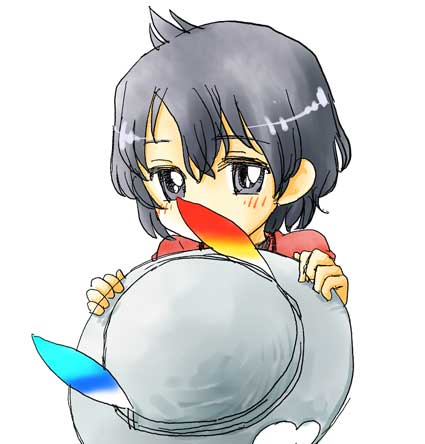【再掲】
こーばんちゃんと
かばんちゃんと
穴ちゃん。 