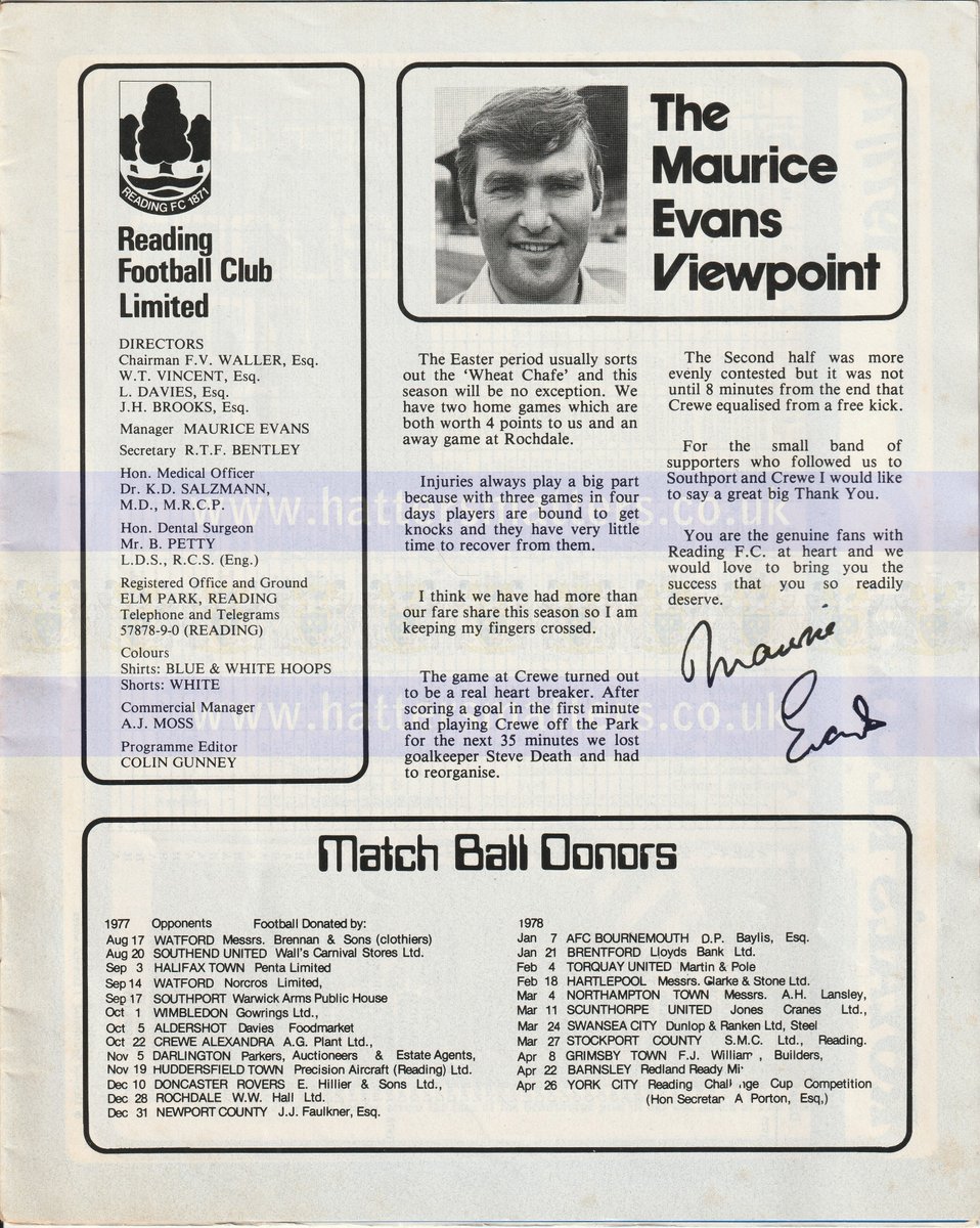 Stockport County programmes tweet media