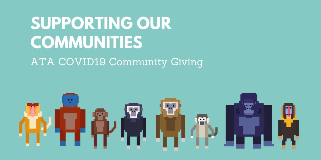 athinkingape's tweet photo. ATA builds communities. It’s what we do. There’s never been a more critical time to help our communities, and that’s why we are committing to making weekly donations to various organizations in need. 

From everyone at ATA, stay safe out there!

#thisisata #communitygiving https://t.co/LBviYObWeg
