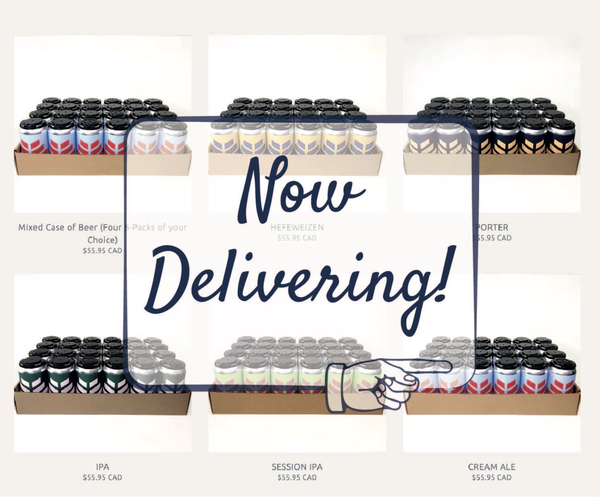 We are now delivering! Same day delivery within Calgary if you order by 2pm! goodmoodbrewery.com