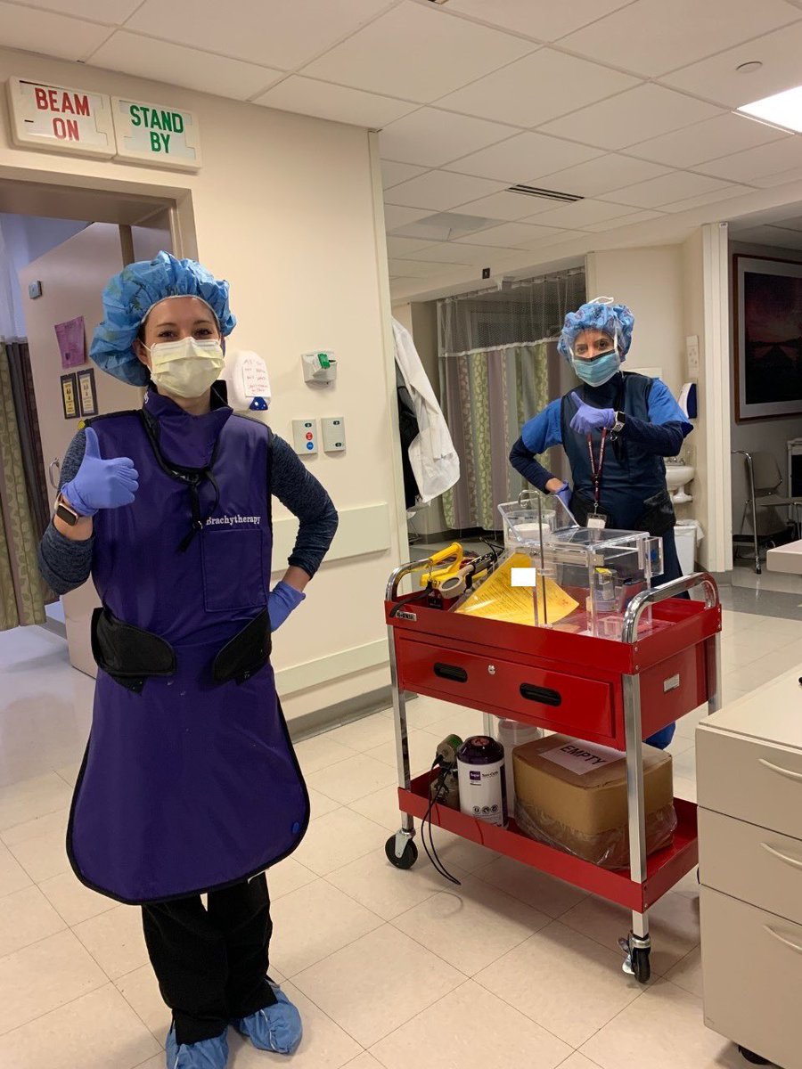 JZoberi's tweet image. The RO frontline:  Therapists, Physics, Physicians #workfromwork #brachy #microspheres @ImranZoberi⁩ ⁦@WashURadOnc ⁩