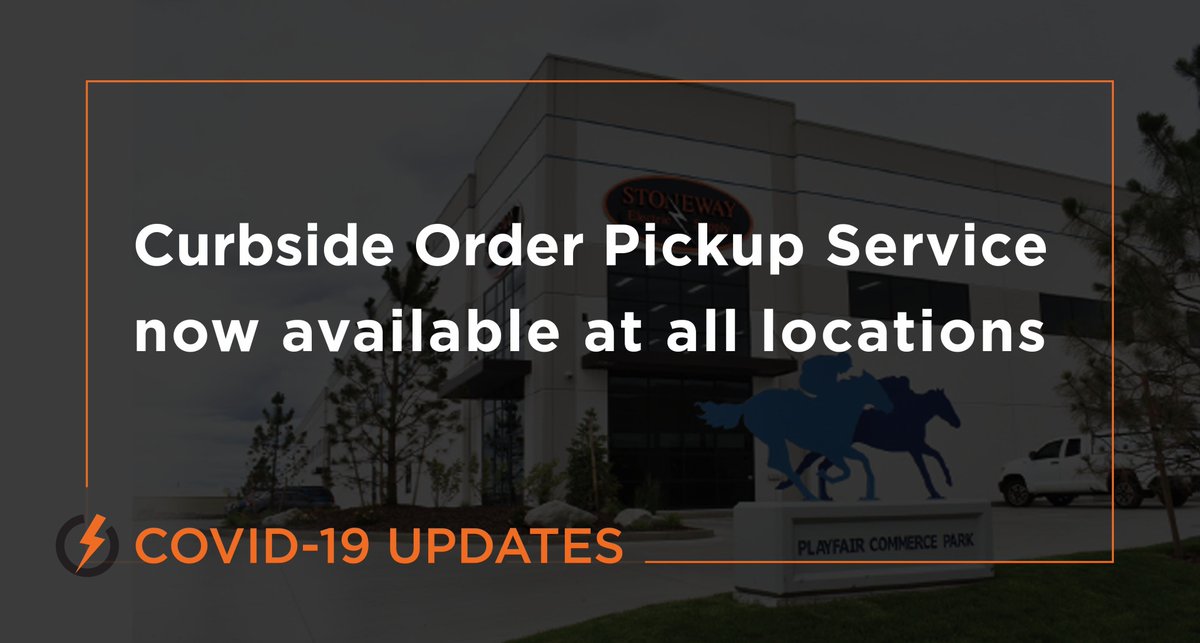 stonewayelect's tweet image. Our branches remain open and ready to serve your needs. As an added measure of customer safety, phone numbers are posted on supply house doors. Please call us to meet you outside and personally deliver your products.