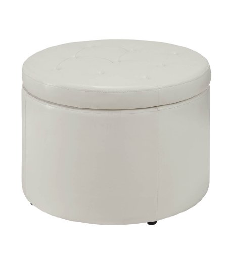 JaymeBest3's tweet image. #modernottoman #Concepts Convenience Concepts Designs4Comfort Modern Round Shoe Ottoman, Rich Ivory dlvr.it/RShgQv