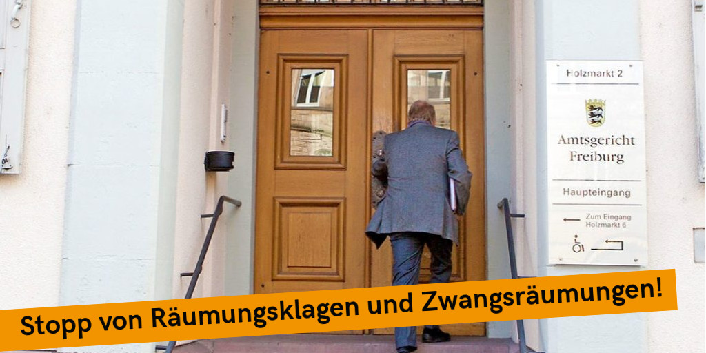 Auch in Freiburg werden jährlich mehr als 100 Menschen #zwangsgeräumt. Die sozialen Folgen der #Corona-Krise werden diese Zahlen wohl noch steigern.  (1/2)

#HousingActionDay2020 #Freiburg #TogetherAgainstCorona
