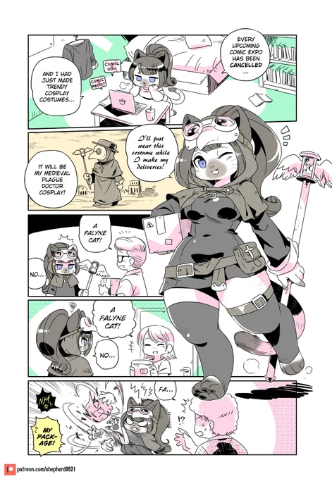 Modern MoGal #107 - Judging kitty by appearance 🐾
best aibo 
#modernmogal 