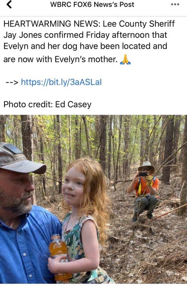 Goldner's tweet photo. Evelyn Vadie Sides FOUND SAFE with her dog Lucy!! https://t.co/c1JVrZSW7G