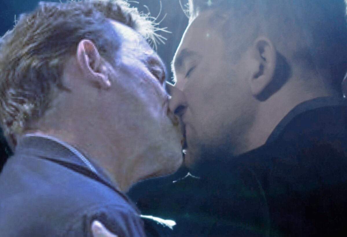 katsslater's tweet photo. Yo @MaxBowden what do you think about the new gay couple on the square #Billum? I know people love ballum but I really think these two could be the next big thing, dont you? https://t.co/Rb88aYszie