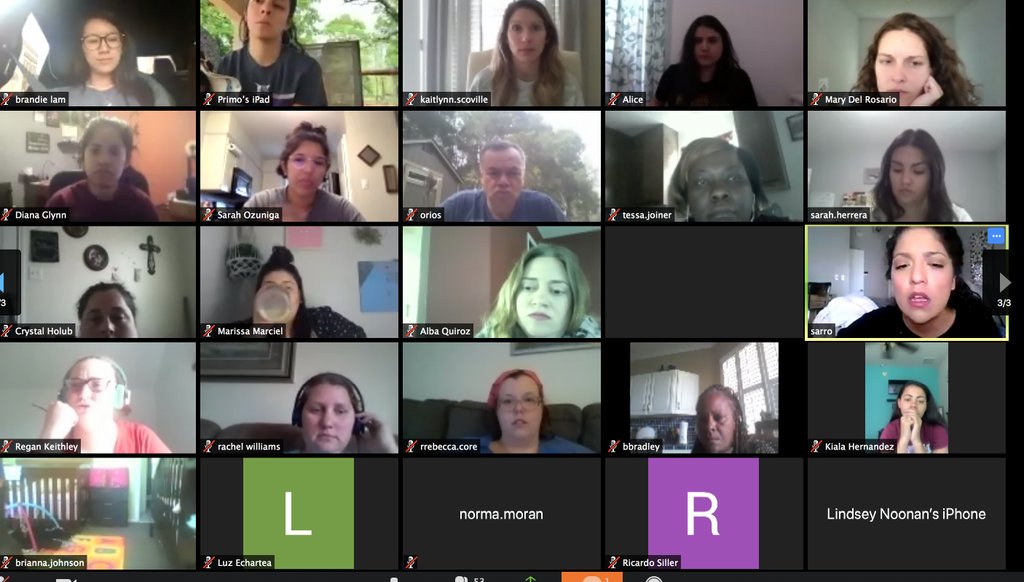 ELGINISD_EE's tweet photo. EES holds their first Remote Faculty Meeting! 100% Teacher Attendance! 100% Ready! #OTOTOF @ElginSupt @ElginAcademics @ElginBilingual @ElginISDHC https://t.co/eVvgjxihUf