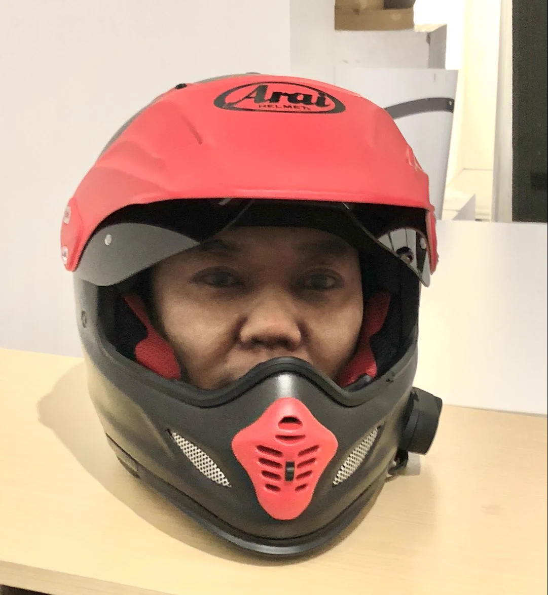 これで大丈夫？3Dプリンタでマスク作った。いやいや、そっちのマスクか！