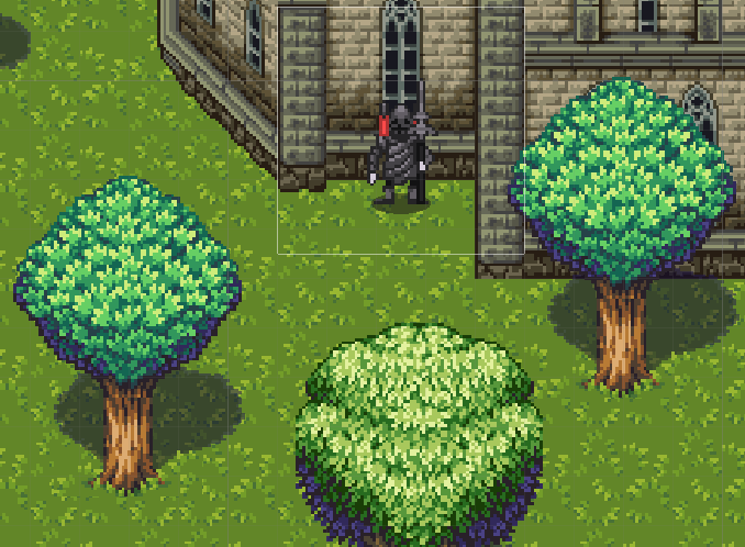 missing_tooltip's tweet photo. Finished recreating Iconic Castle from @SelieltheShaper. Am now working on ways to make it more distinct for our game, using trees, grass, and statues.
#gamedev #indie #indiedev #indiegame #khookey #pixelart #ein #magehunter #rpg https://t.co/0RsJlW6T3x