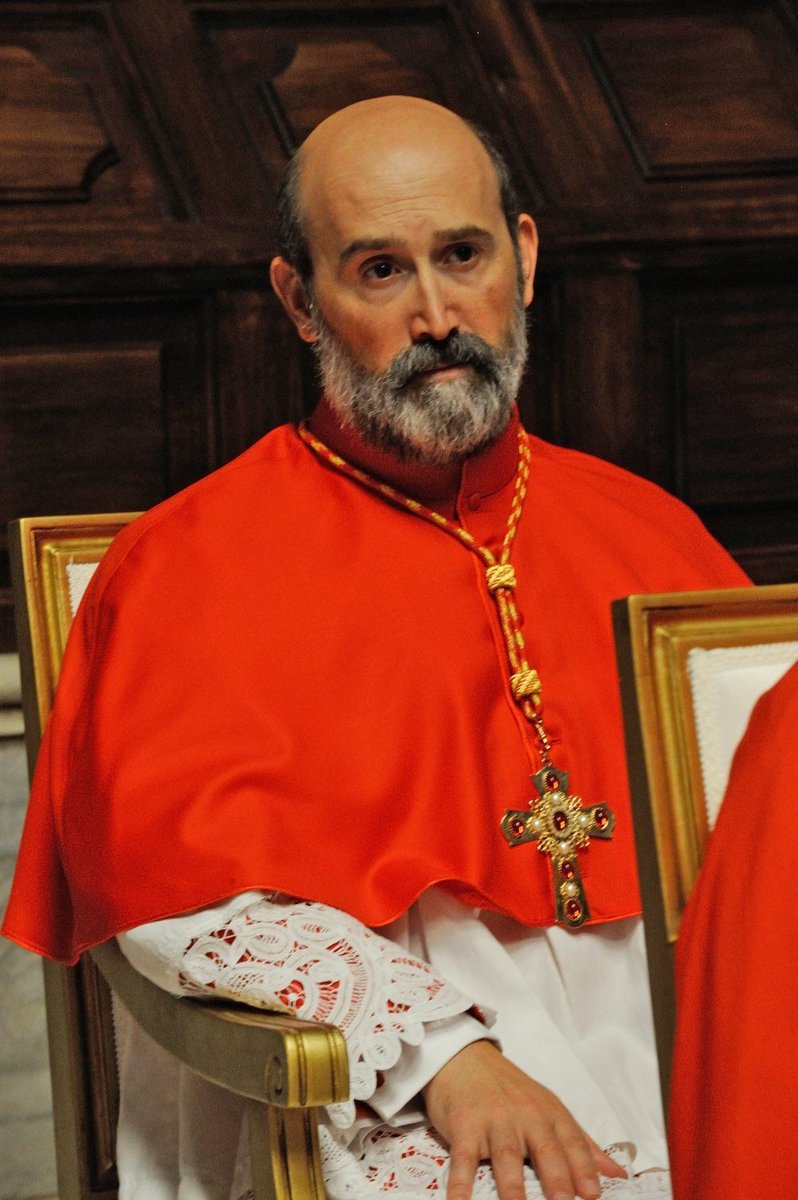 Es gratificante ver cómo Javier Cámara ha ido ascendiendo, año tras año, en el seno de la Iglesia.