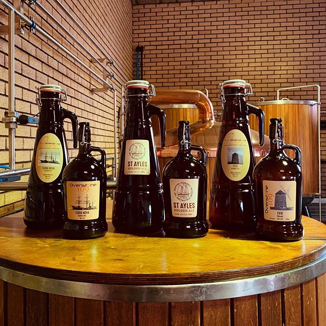 Got my <a href="/ovenstone109/">Ovenstone109</a> #StAylesAle 2 litre growler from @ArdrossFarmShop so all set for a weekend inside!