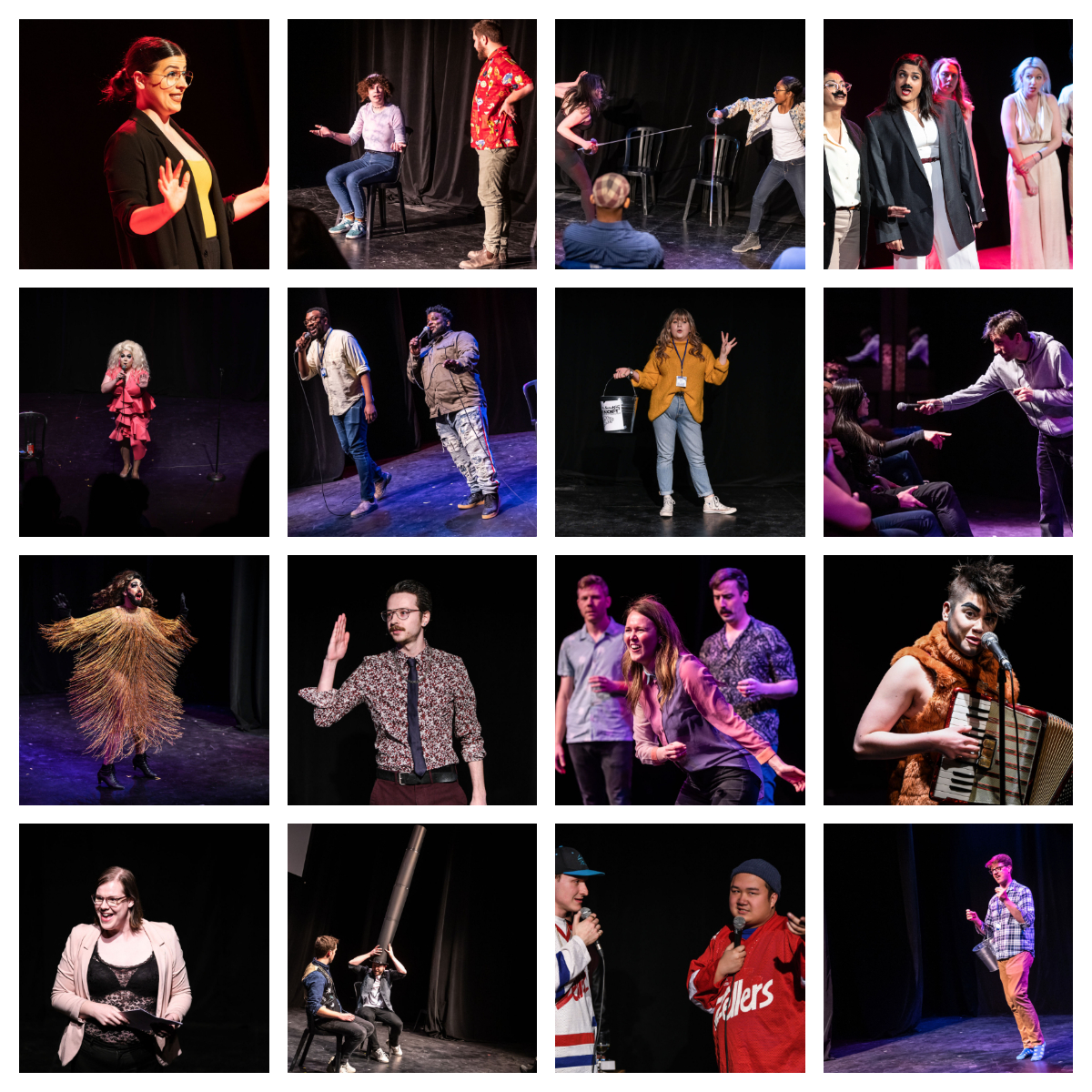 TOsketchfest's tweet photo. A selection of memories from #TOSketchfest20 
(📸: Dahlia Katz and Seanna Kennedy) https://t.co/ENwl9oDzxw