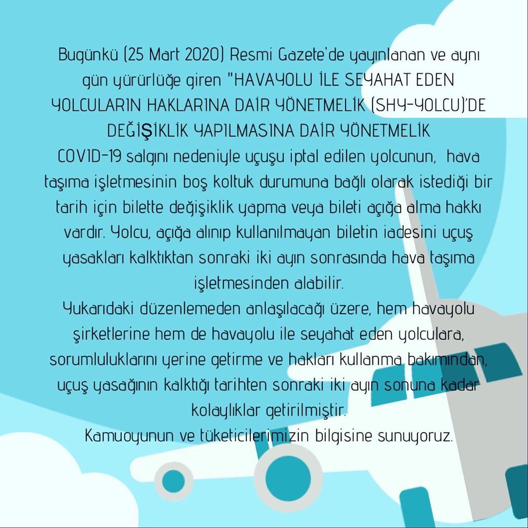 bilnclituketici's tweet photo. #corona #tüketicihakları #seyahat #COVID19 https://t.co/IrtpuaEQiw