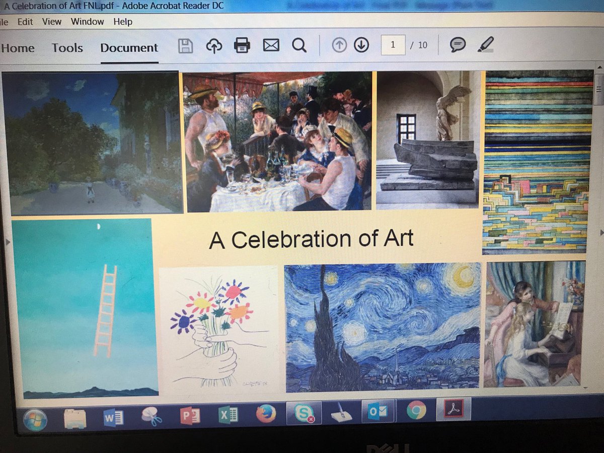 Look what remote collaboration can accomplish. The final “masterpiece” is completed thanks to the expertise and hard work of ⁦<a href="/CarrollConquest/">Carroll Conquest</a>⁩. ❤️ working with you! 😀. 3rd graders, check your email to view the entire presentation. Enjoy!#wtaspirit #wpsspirit