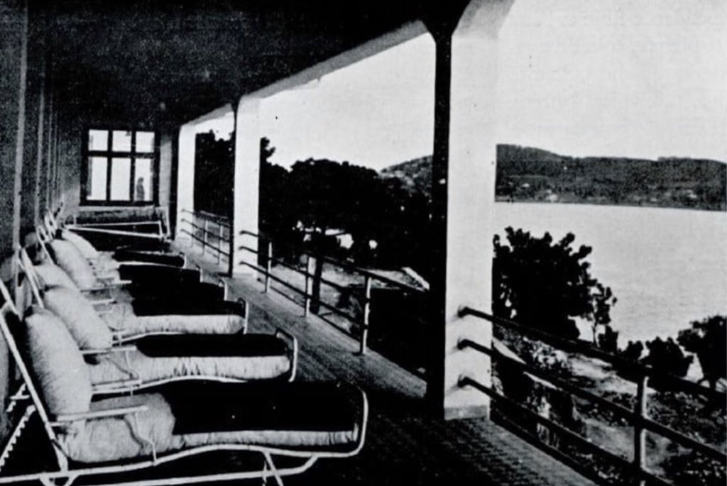 Heybeliada Sanatoryumu (Verem Hastanesi)... 1934 yılı.