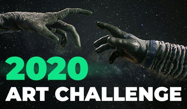 pablander's tweet photo. the #2020firstcontact challenge is in full swing and there are still 20 days left! How is your work in progress going???  https://t.co/UR8PLtpNuN https://t.co/onZG1DFlX9