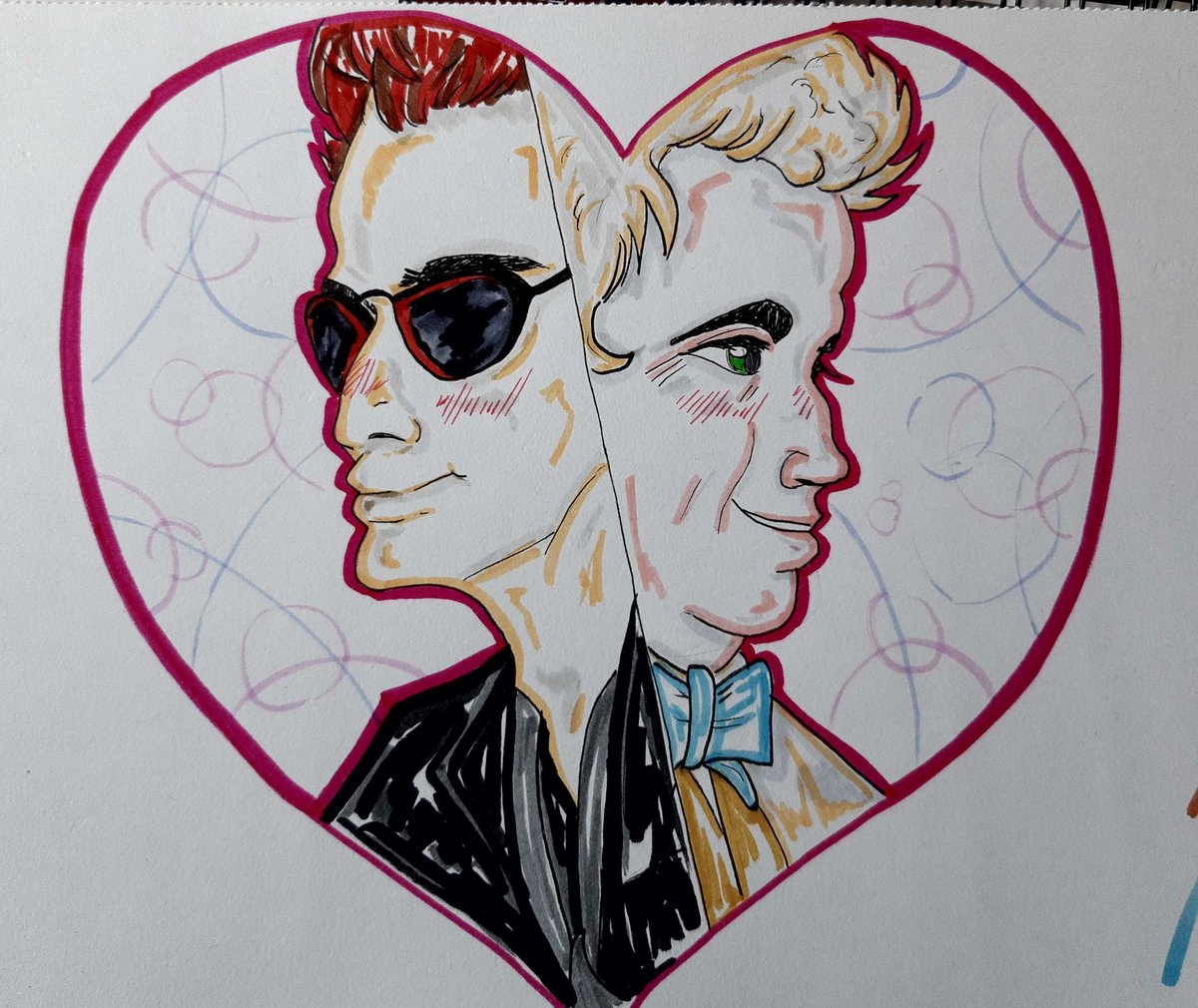 zoe_let's tweet photo. Current wips of fandom slash pairing!

#destiel #harrisco #goodomens #supernatural #constifer #constatine #lucifer #crowley #aziraphale #castiel #dean #deanwinchester #cas #ciscoramon #harrywells #hellblazer https://t.co/46hELuKTnX