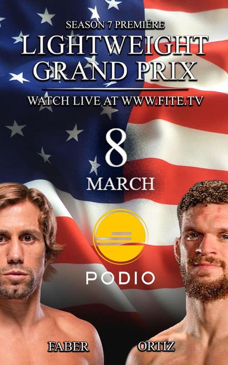 Triller_TV's tweet photo. Get ready for a lesson in submission

Spend your Friday night with #FITE as we re-broadcast #CopaPodio: @UrijahFaber vs. @DustinOrtizMMA 

Featuring an intense #GrandPrix tournament on the undercard!

Only $4.99 for a limited time.
At the top of the hour!

https://t.co/cDwjIgSAHW https://t.co/Xmj4MPibTV