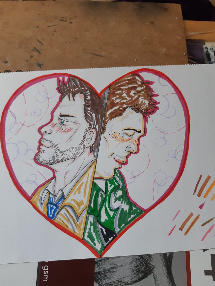 zoe_let's tweet photo. Current wips of fandom slash pairing!

#destiel #harrisco #goodomens #supernatural #constifer #constatine #lucifer #crowley #aziraphale #castiel #dean #deanwinchester #cas #ciscoramon #harrywells #hellblazer https://t.co/w24krDKpTD