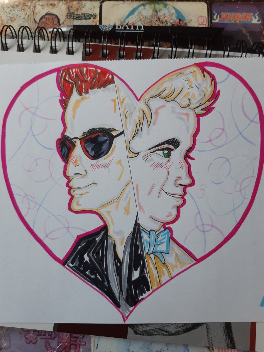zoe_let's tweet photo. Current wips of fandom slash pairing!

#destiel #harrisco #goodomens #supernatural #constifer #constatine #lucifer #crowley #aziraphale #castiel #dean #deanwinchester #cas #ciscoramon #harrywells #hellblazer https://t.co/w24krDKpTD