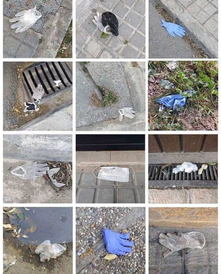 Lütfen bunu yapmayalım.Benim gözümde en büyük cahillik yere çöp atmaktır hele hele kullanilan maske ve eldiven tam bir facia!!!