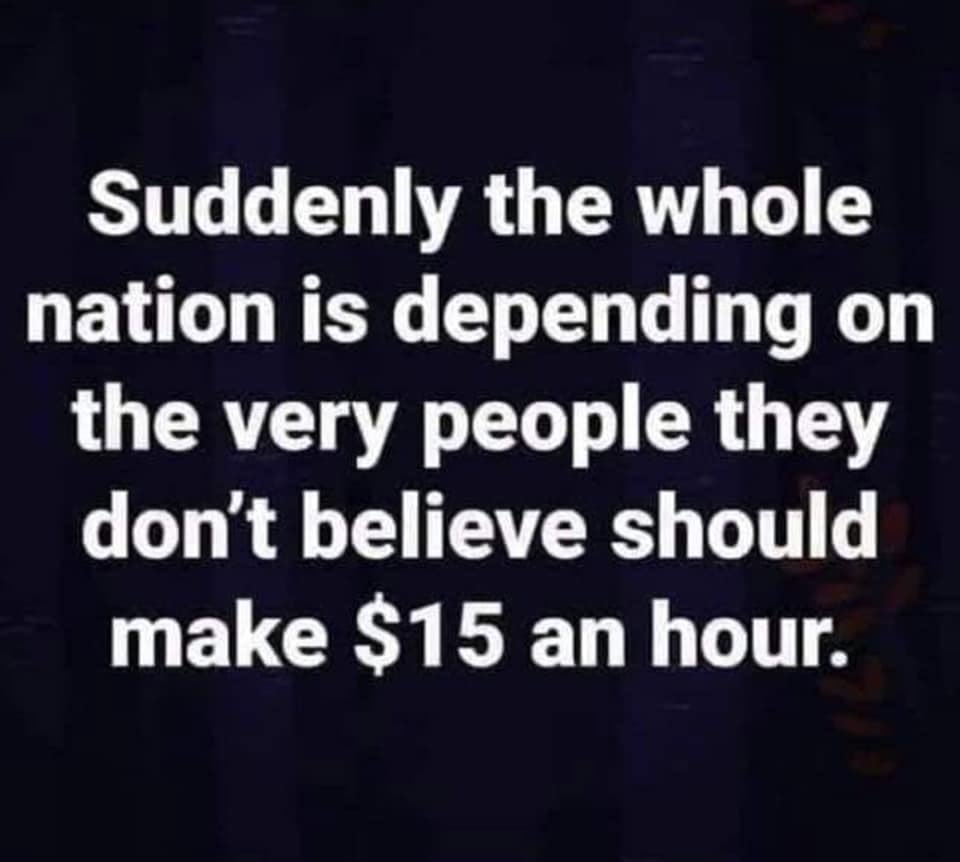 Just saying...