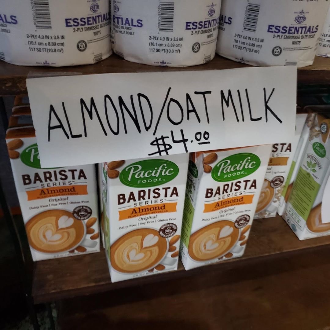 antidotecoffee's tweet photo. We, at Black Hole Coffee House, are adding a few grocery items, little by little. Trying to save you a trip to the grocery store.  #blackholelovesyou #community #staysafe https://t.co/bAX8zhI7qw