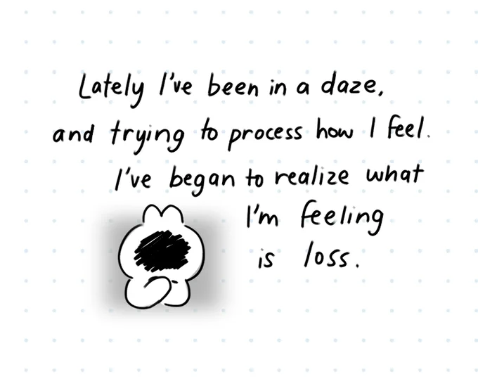 writing helps me process (1/4) 