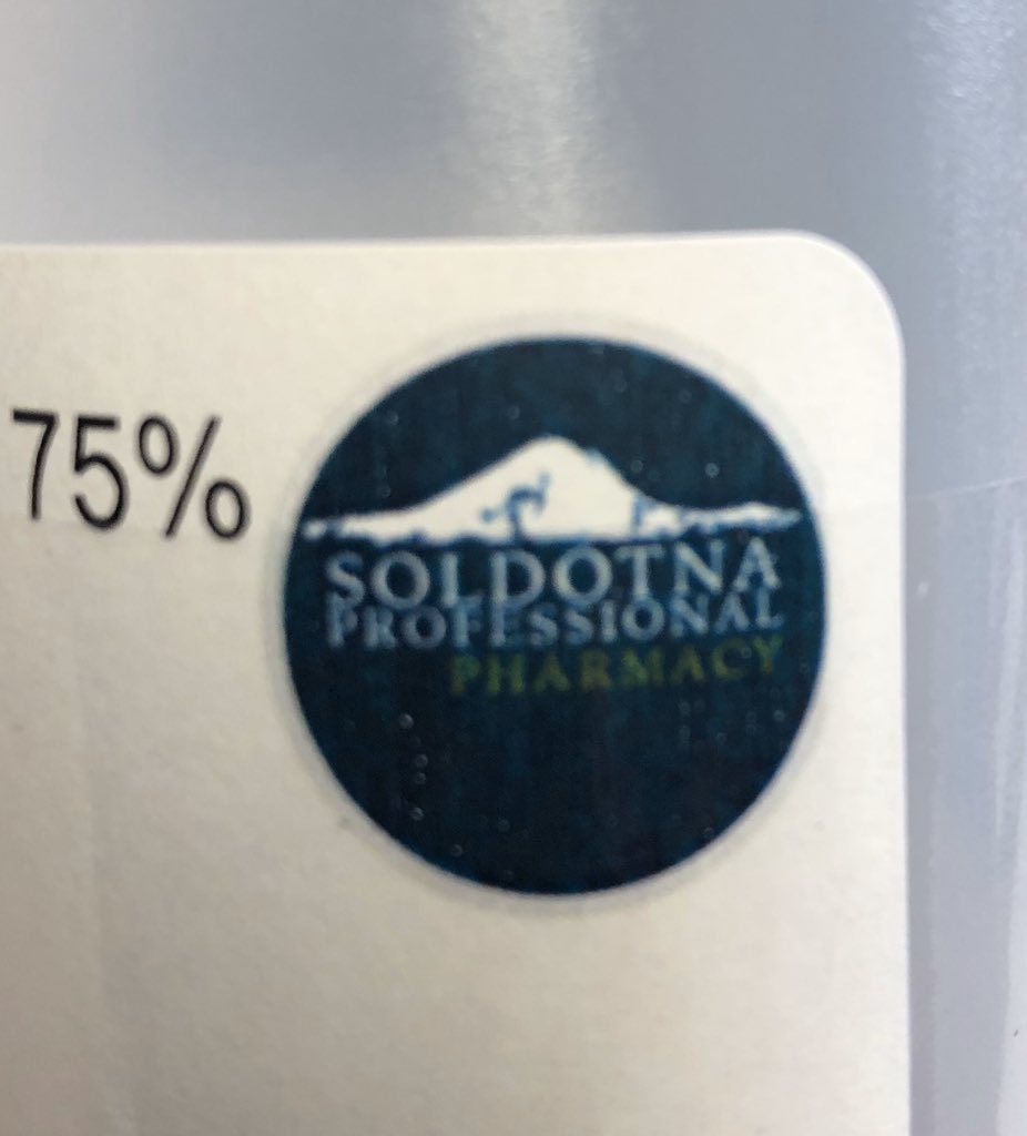 Shout out to Soldotna Professional Pharmacy in Alaska   Thank you for the much needed hand sanitizer. The Alaska UPS team!  #UPSersArethere. #nwupsers. #joseph_braham
