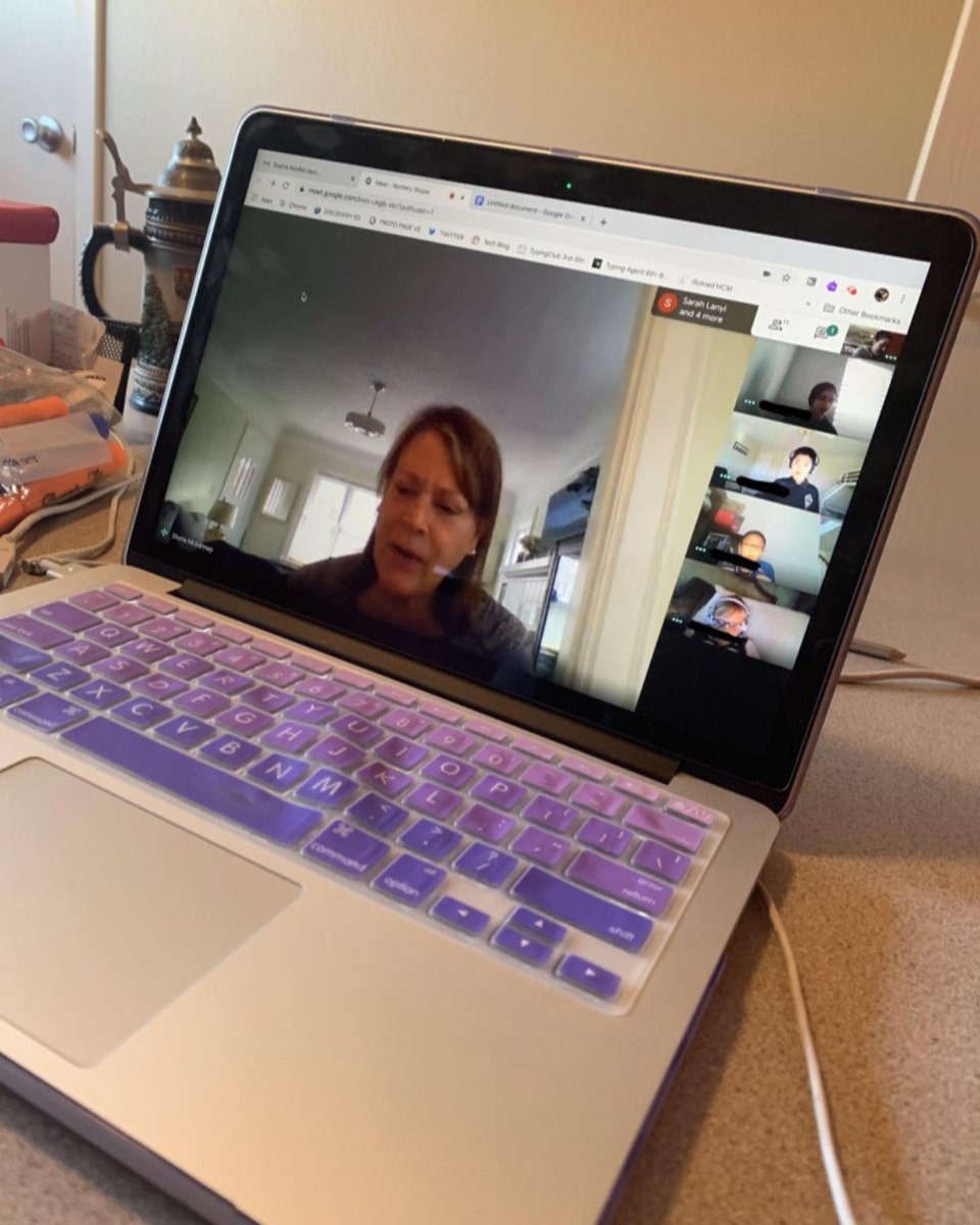 CCA_K8's tweet photo. Yesterday our 4th graders also participated in a "Mystery Skype" with Mrs. Sandler! They connected with Mrs. Sandler's aunt in Washington and she had them do some fun challenges to learn more about her state! https://t.co/NHB28hw0xE