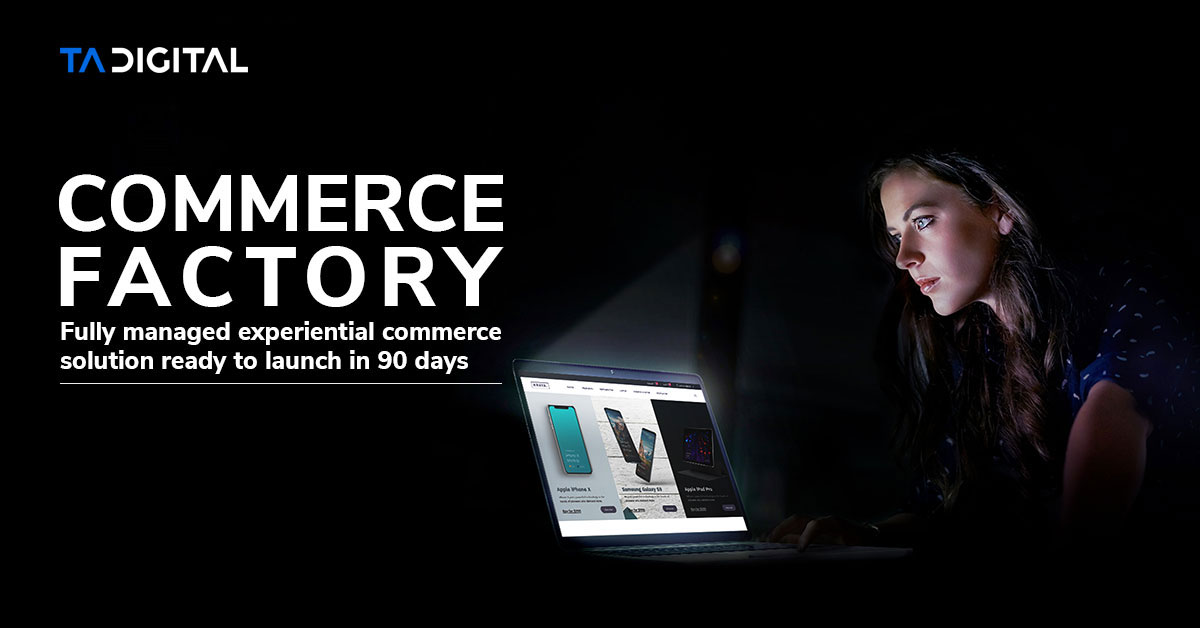 TADigitalInc's tweet photo. View an interactive #demo of our Experiential #Commerce solution #CommerceFactory and know how you can engage with your customers throughout the #customerjourney! https://t.co/aQQhAh8KbN https://t.co/krweGVCwZu