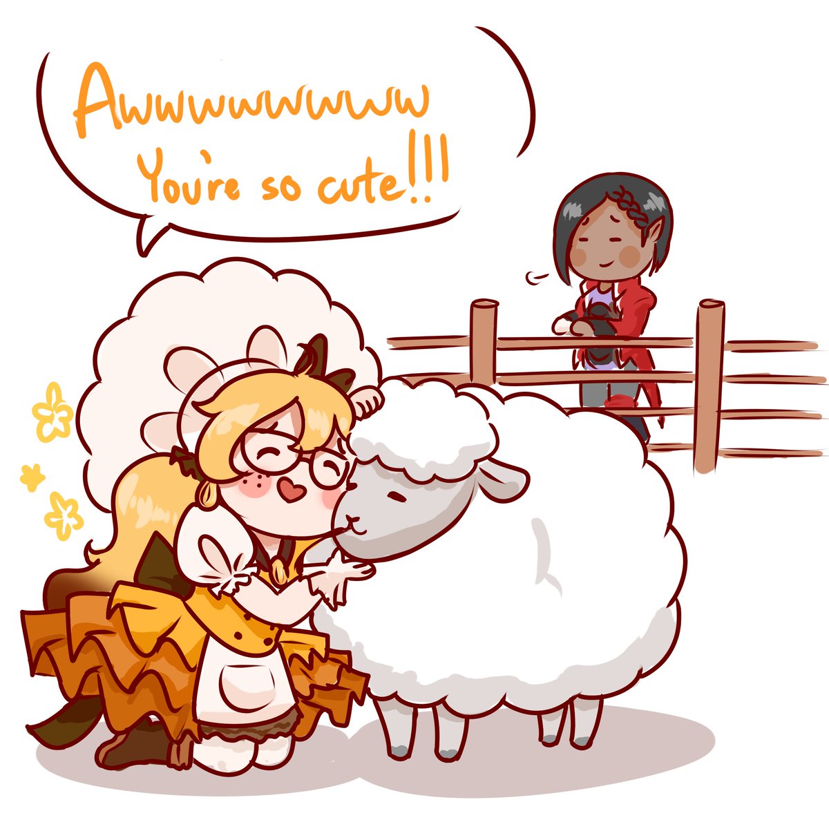Jalli Maddie And Deah Visits A Petting Zoo During The Festival And They Talk About Fluff 1 2 Dicefunctional Dnd