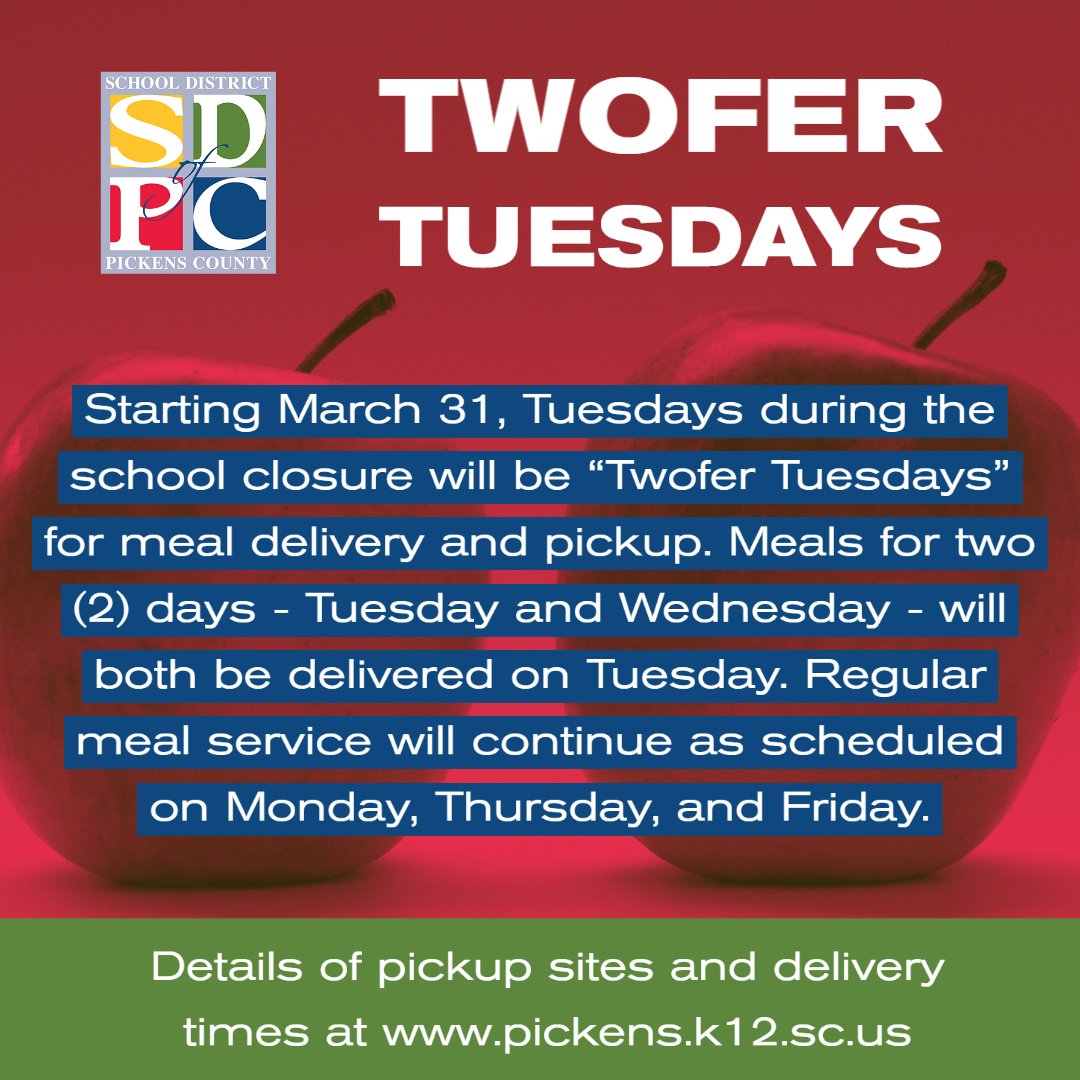 School District of Pickens County tweet media