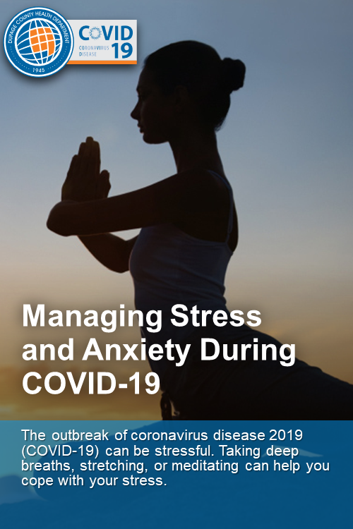 For more information on stress and anxiety during COVID-19. cdc.gov…/…/prepare/managing-stress-anxiety.html