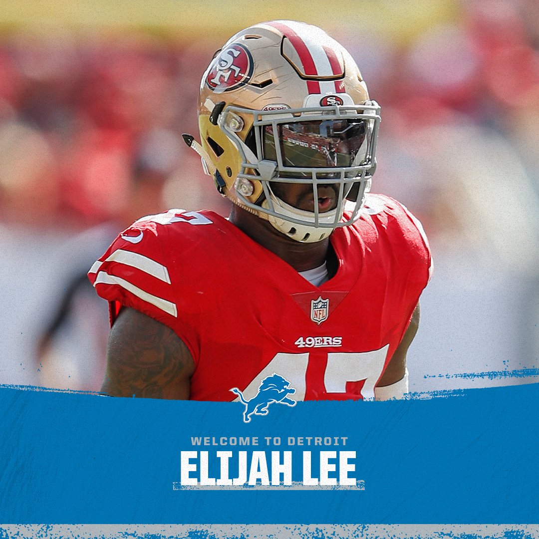 Lions's tweet photo. Lions agree to terms with free agent LBs Elijah Lee &amp; Reggie Ragland: https://t.co/Wd5v4uaPLR https://t.co/PMmSjgWV51