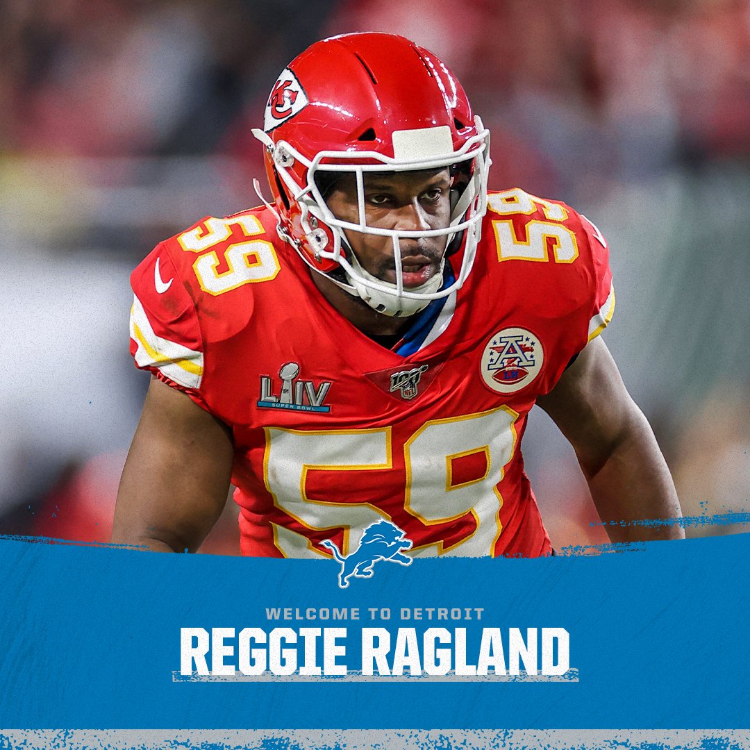 Lions's tweet photo. Lions agree to terms with free agent LBs Elijah Lee &amp; Reggie Ragland: https://t.co/Wd5v4uaPLR https://t.co/PMmSjgWV51