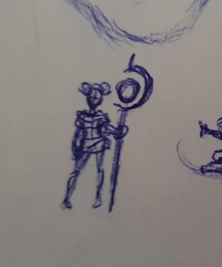 I dunno if I'm late to this #StartToFinish thing but here's something I made from a doodle. 