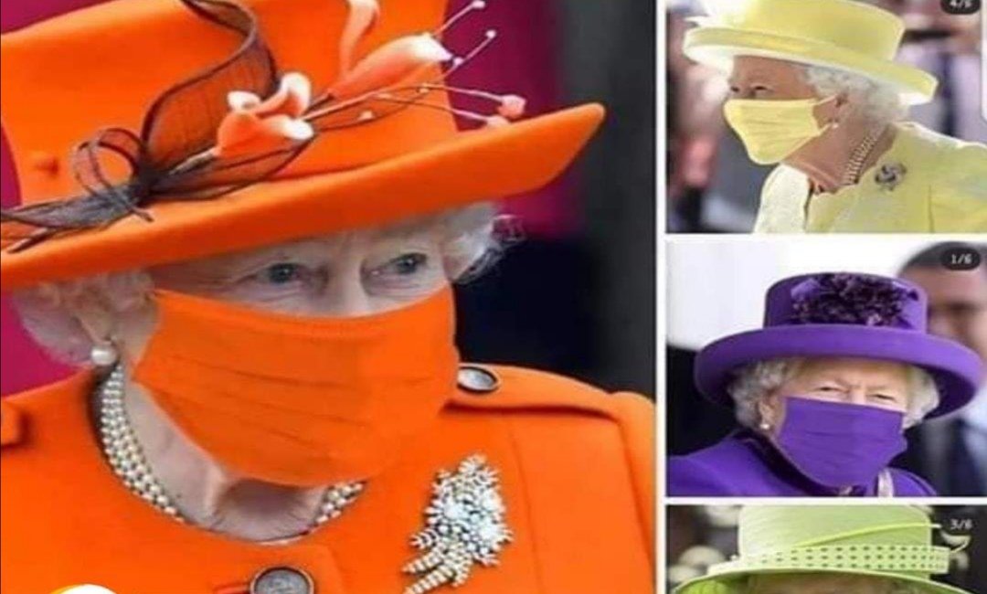 "kraliçe elizabeth'in"

O kadar maske renk uyumuda işe yaramadı desene