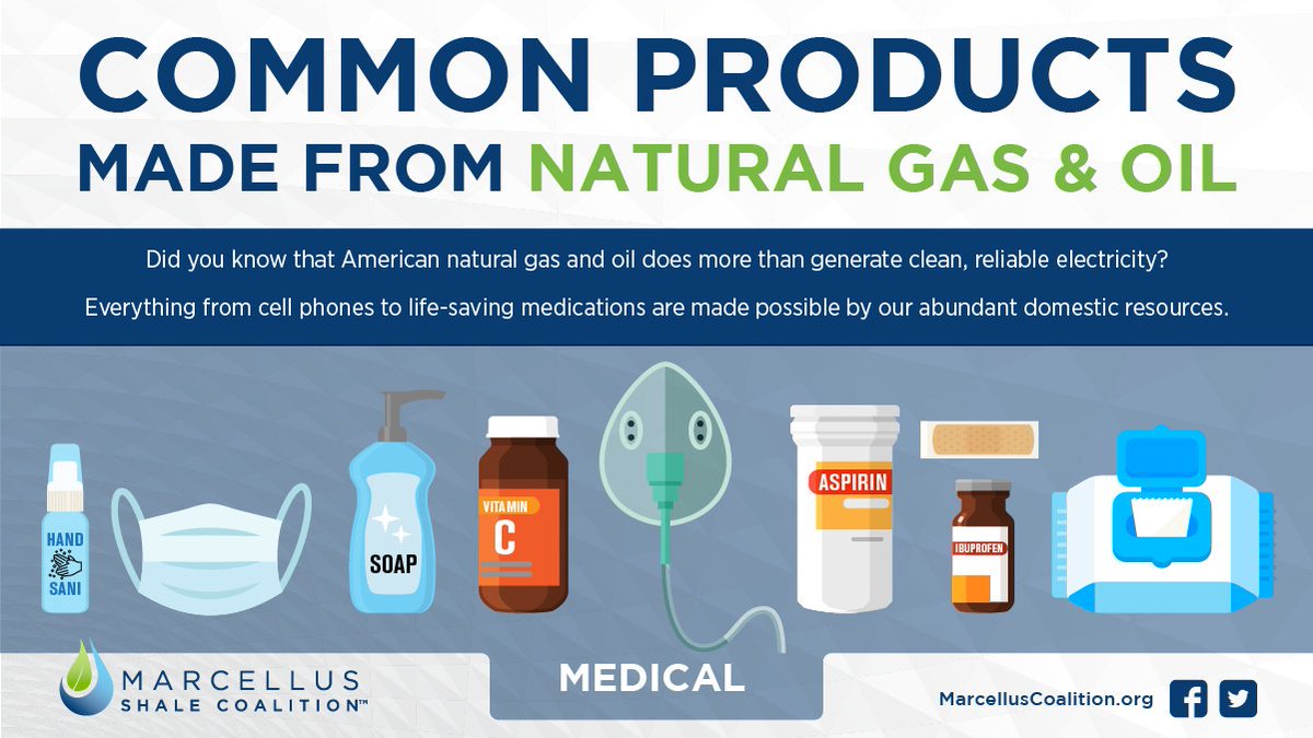 Did you know #natgas does more than just keep the 💡 on? It also helps to produce critical life-saving products and medical equipment. marcelluscoalition.org/2020/03/natura…
