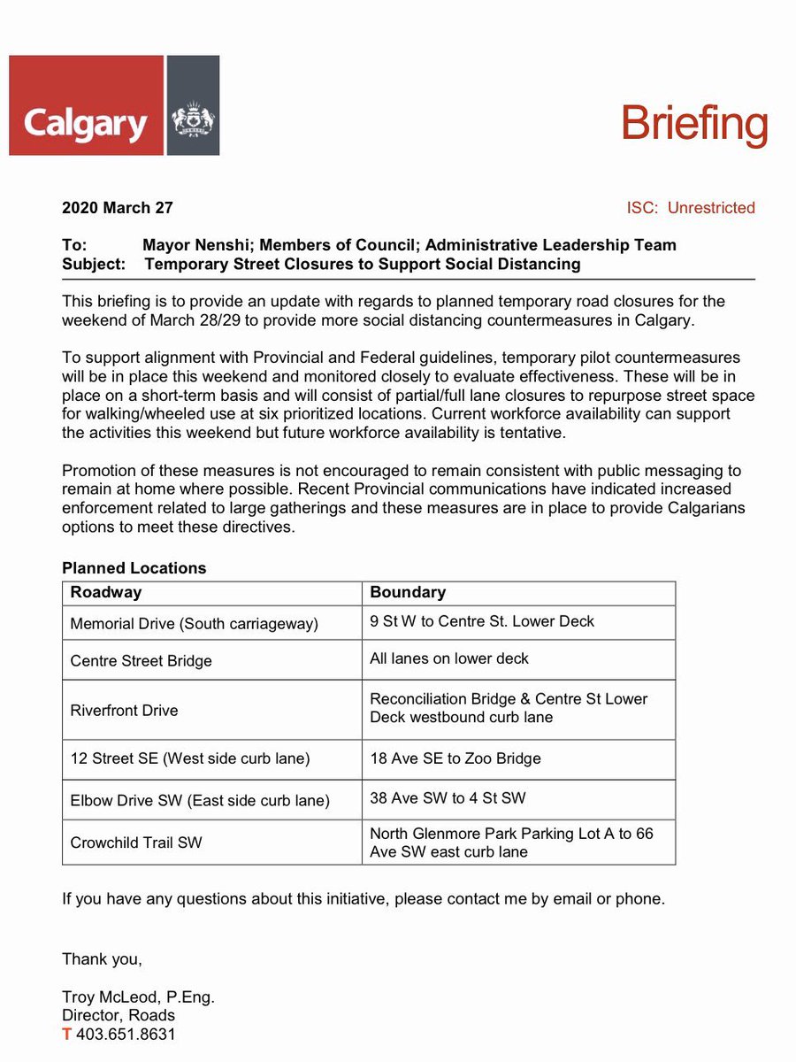 TDean1212's tweet photo. New social distancing guideline put forth by the @cityofcalgary https://t.co/geKJ8saD2E