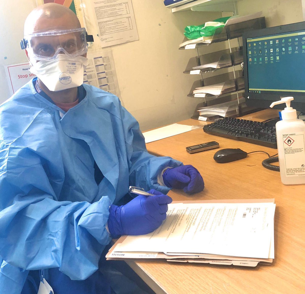 nhsherosupport's tweet photo. Here's our latest PPE delivery, at Lewisham hospital.

PLEASE show our brave front line 
#NHSheroes how much you care, by getting them the PPE they desperately need this weekend.

https://t.co/6VJockEOKL

R/T's equally welcome! https://t.co/FnkAkutB0G