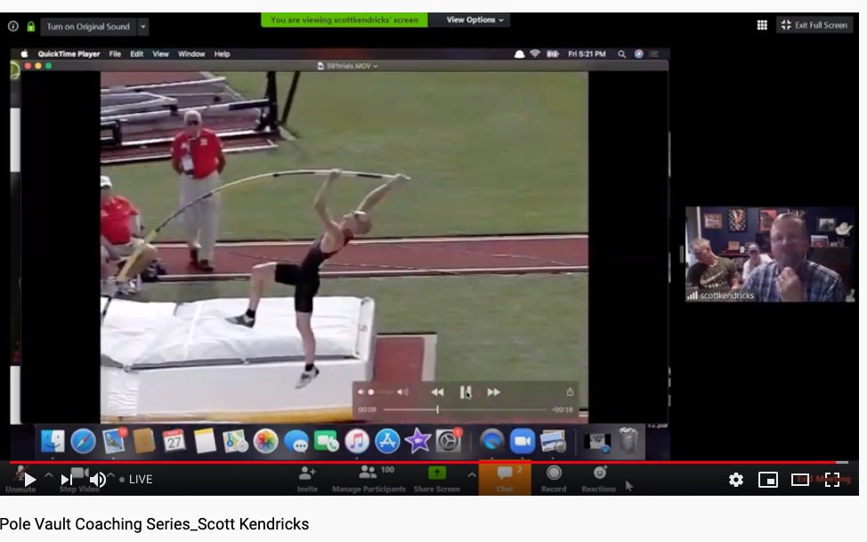 sfhsathletics's tweet photo. Thank you to Sam Kendricks for the call today with vaulters and coaches. Sam is a 2016 Bronze Medalist at the Olympics and 2017 World Champion. He set the American pole vault record at 6.06 m, tying him for 4th all time. #lancertrack #golancers https://t.co/IYYXE82OMZ