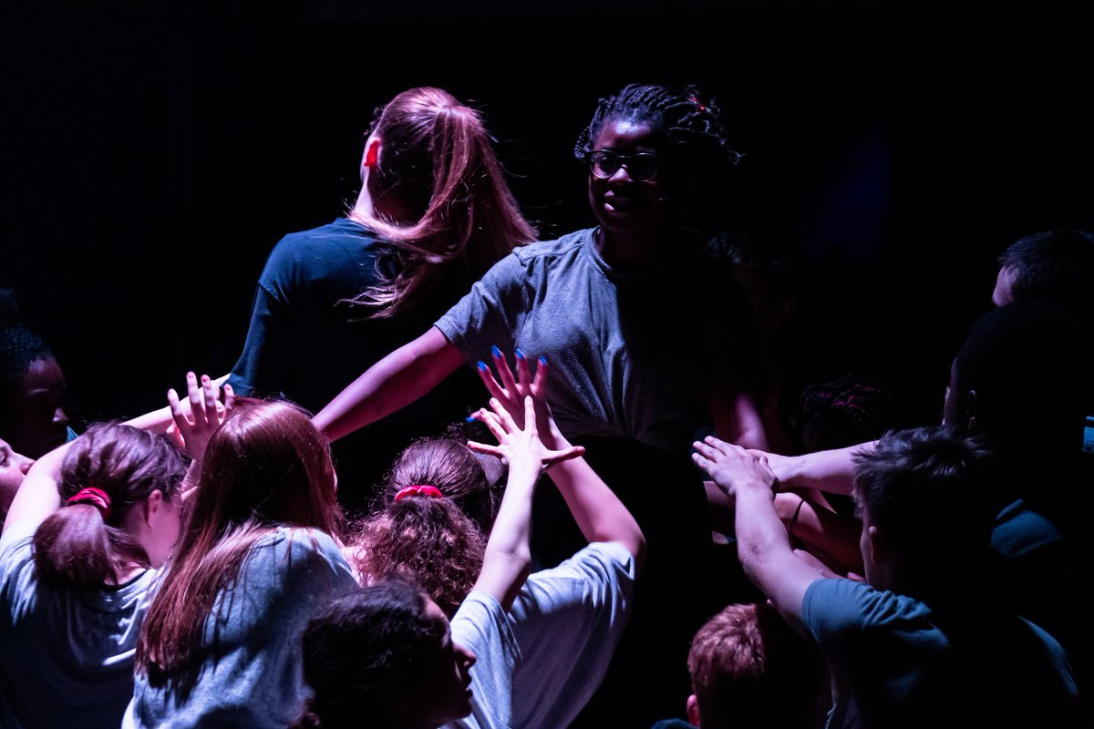 ChickenshedYC's tweet photo. We know what it feels like to be part of a community where everyone is welcome and valued. 
#HappyWorldTheatreDay #ubuntu #IAmBecauseWeAre #Community https://t.co/I7PND3IFKf