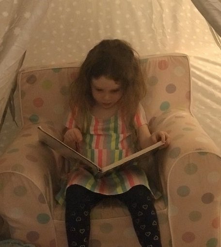 TrinityBears's tweet image. Oh the places you can go!  EL’s contine “read to self time” at home. #TrinityLearns