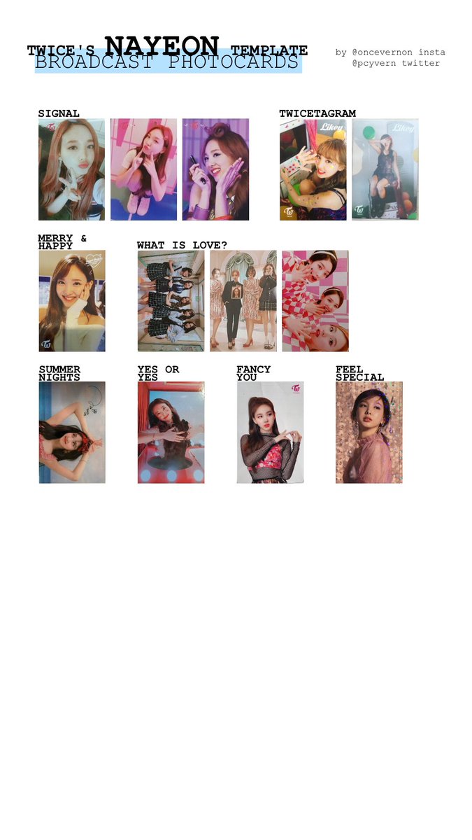 finally got round to making twice broadcast photocard templates ! they’re all over at  http://bit.ly/oncevernon  !!