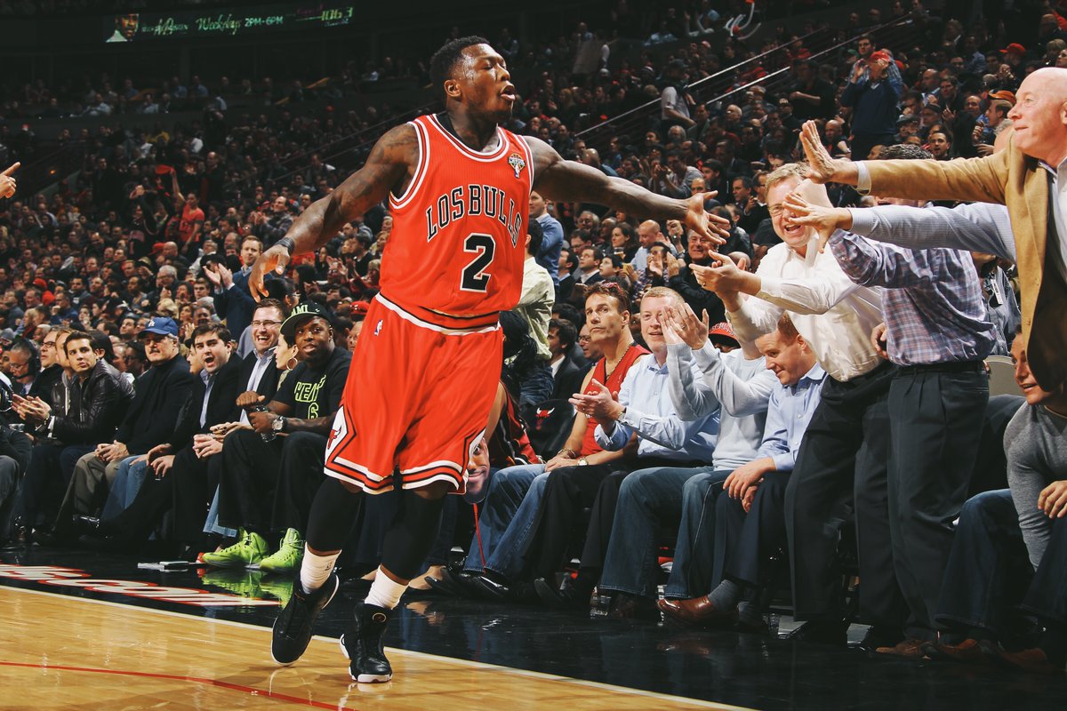 BleacherReport's tweet photo. On this day in 2013, the Bulls snapped Miami's 27-game winning streak

Heat were only seven shy of breaking the 1971-72 Lakers’ record of 33 straight wins https://t.co/0Q8DueEhZJ
