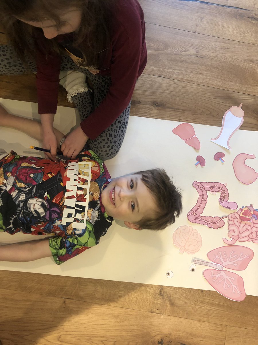 nicfit7's tweet photo. @StFillansPS Amelie enjoyed learning a bit about the body today https://t.co/7s0DFzrWqL