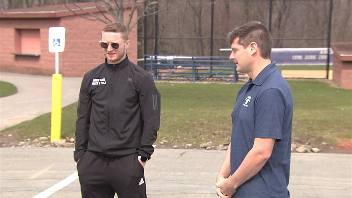 Erie Sports Now Josh Colley <a href="/PSBAthletics/">Behrend Athletics</a> puts Olympic Dreams on Hold:erienewsnow.com/clip/15035788/…