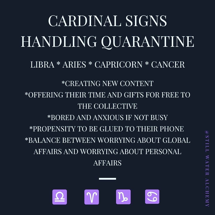 What is a cardinal sign in astrology